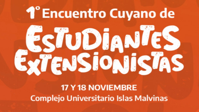 imagen Invitan al 1° Encuentro Cuyano de Estudiantes Extensionistas