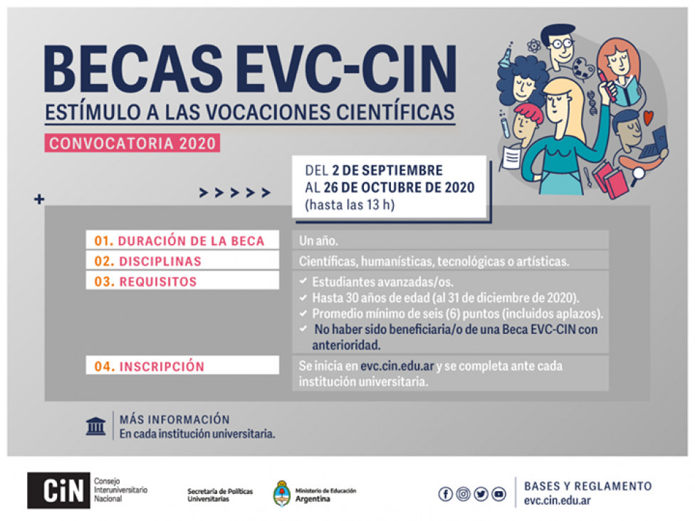 imagen Otorgan becas de estímulo a las vocaciones científicas