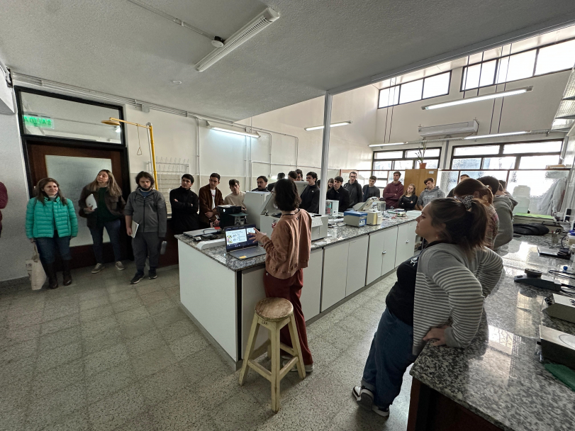 imagen Estudiantes de Ingeniería visitaron Ciencias Agrarias para conocer proyectos de innovación y ciencia aplicada