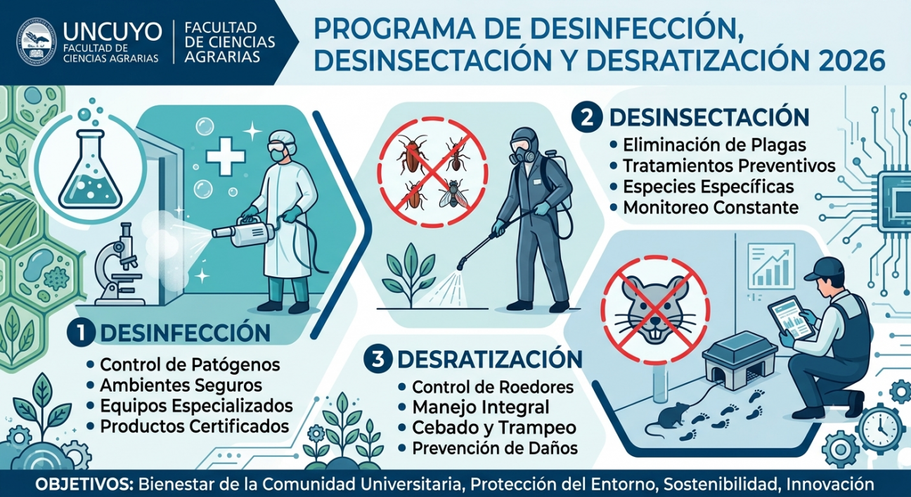 imagen Segunda aplicación del Programa de Desinfección, Desinsectación y Desratización 2026