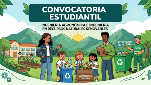 imagen Convocatoria para estudiantes de Ingeniería Agronómica e Ingeniería en Recursos Naturales Renovables