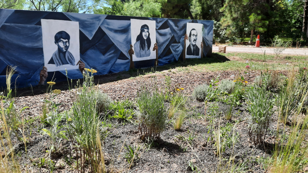 imagen Se realizó la inauguración de la Plaza-Jardín en el Espacio de Derechos Humanos por la Memoria, Verdad y Justicia de la Facultad de Ciencias Agrarias