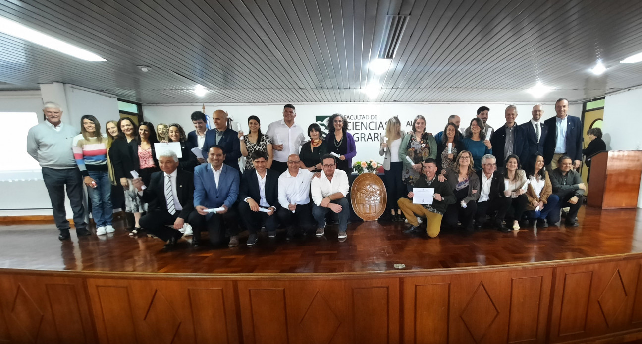 imagen Se realizó el Acto de Colación de Posgrado 2024 en la Facultad de Ciencias Agrarias 