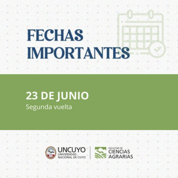 imagen Fechas importantes