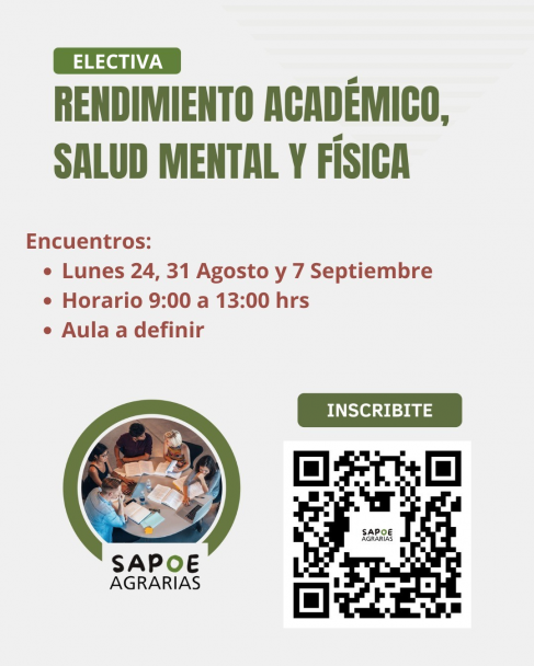 imagen Rendimiento académico, salud mental y física