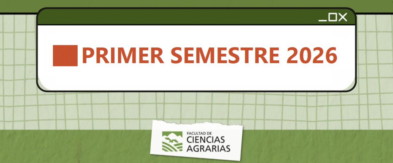 imagen Comienza el primer semestre 2026 en la Facultad de Ciencias Agrarias