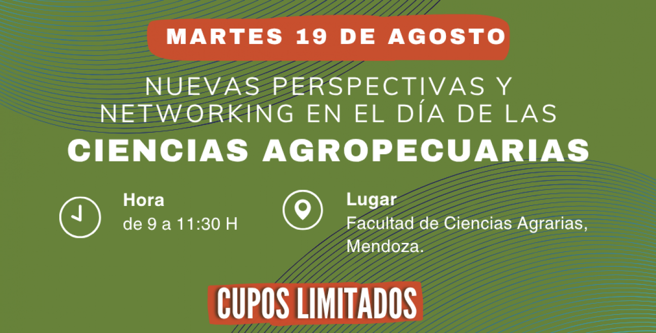 imagen Nuevas Perspectivas y Networking por el festejo de las  ciencias agropecuarias