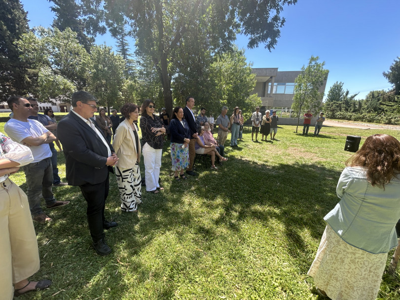 imagen Se realizó la inauguración de la Plaza-Jardín en el Espacio de Derechos Humanos por la Memoria, Verdad y Justicia de la Facultad de Ciencias Agrarias