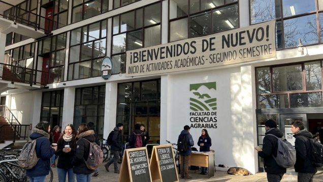 imagen Tras el receso de invierno, la Facultad de Ciencias Agrarias retomó sus actividades 