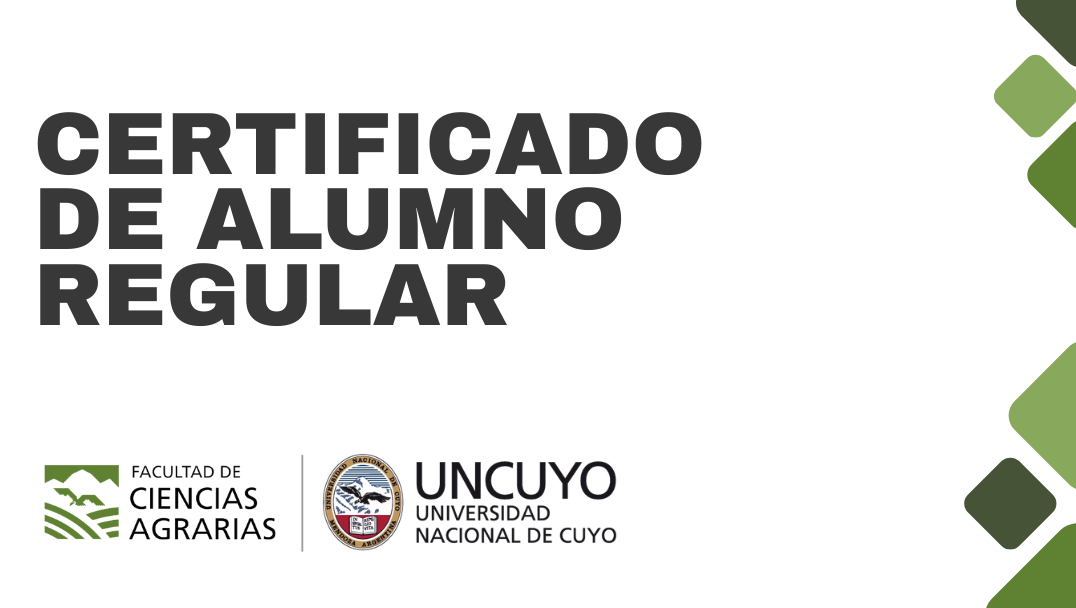 imagen Certificado de Alumno Regular