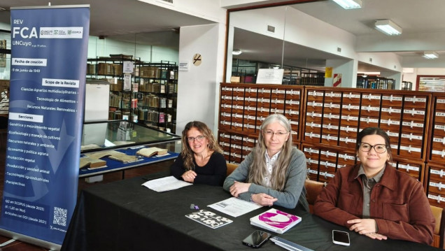 imagen La Revista Científica de Ciencias Agrarias participó de Tintas de la U – Fiesta del Libro Edición Centenario
