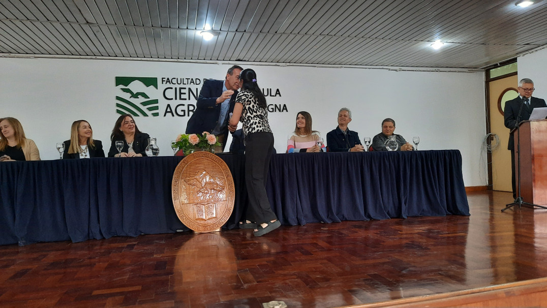 imagen Se realizó el Acto de Colación de Posgrado 2024 en la Facultad de Ciencias Agrarias 