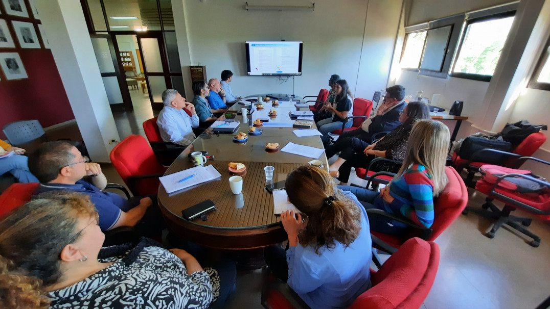 imagen El equipo de Autoevaluación Institucional de la UNCUYO presentó su informe en la Facultad de Ciencias Agrarias