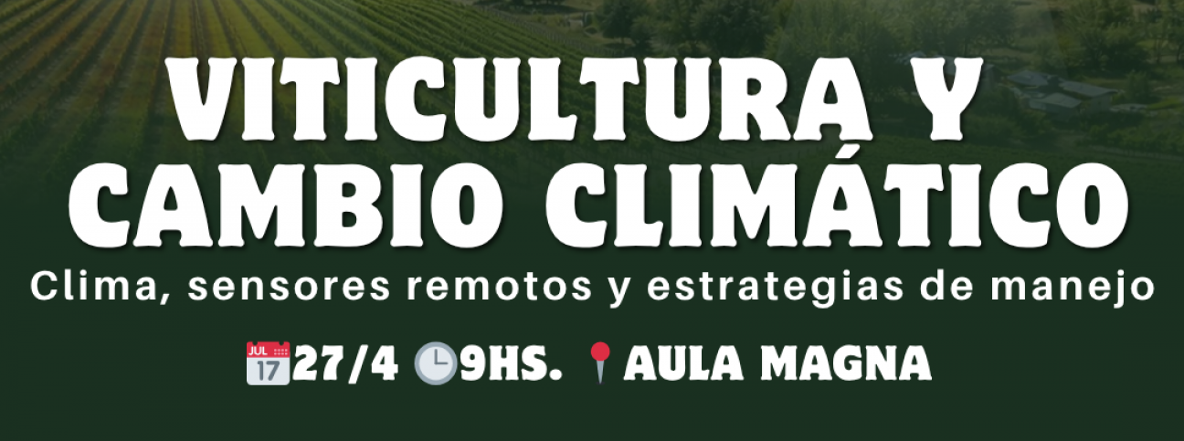 imagen Workshop Internacional sobre Viticultura y Cambio Climático en Ciencias Agrarias