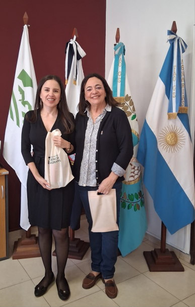 imagen La Facultad de Ciencias Agrarias recibió a la economista mexicana Aleida Azamar Alonso