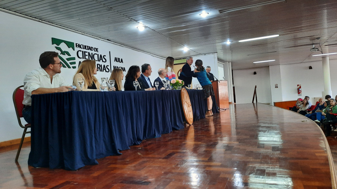 imagen Se realizó el Acto de Colación de Posgrado 2024 en la Facultad de Ciencias Agrarias 