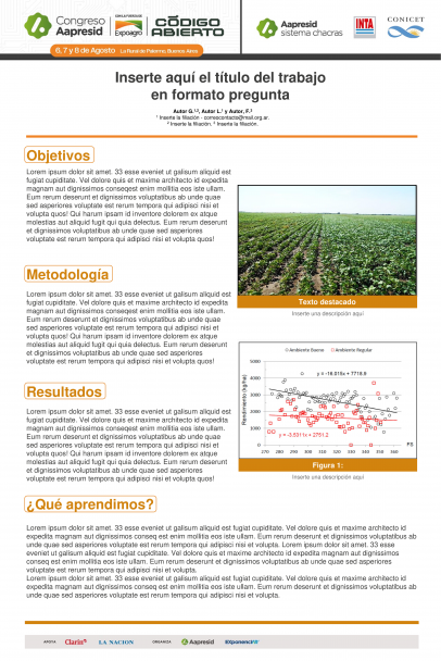 imagen Planilla posters Congreso Aapresid 