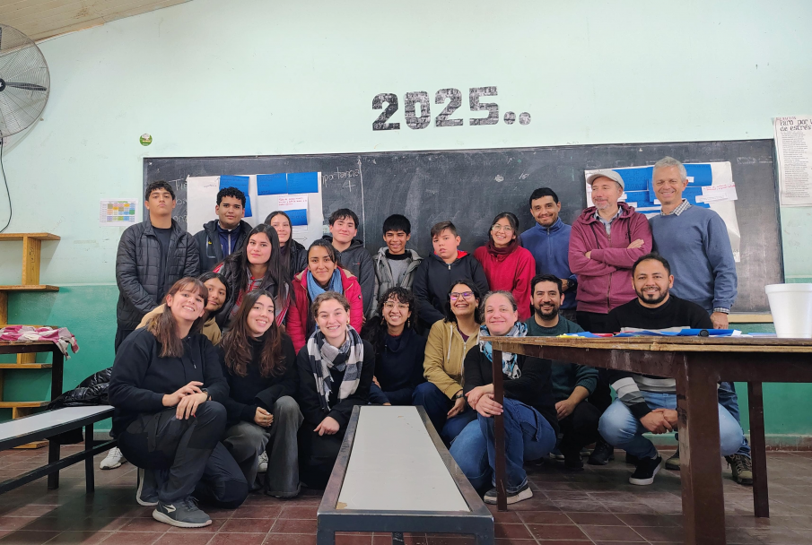 imagen Comenzaron las actividades del Centro de Prácticas de Extensión en la Escuela Técnica de Gustavo André