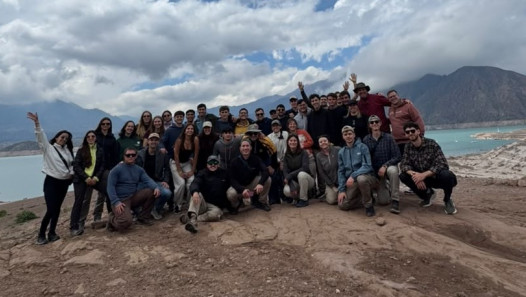 imagen Intercambio académico: Ciencias Agrarias de la Universidad Nacional de Entre Ríos recorre el corazón hídrico de Mendoza