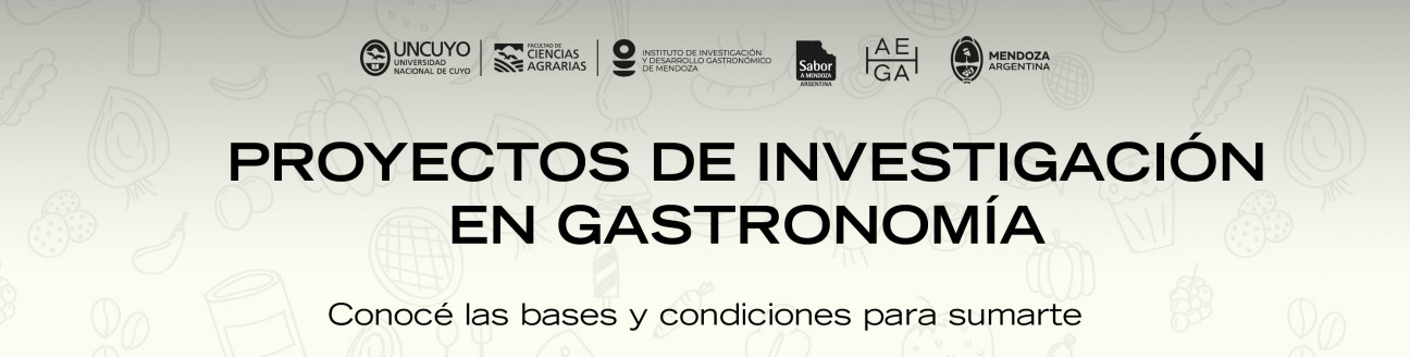 imagen Presentación de proyectos de investigación en gastronomía - Convocatoria 2025