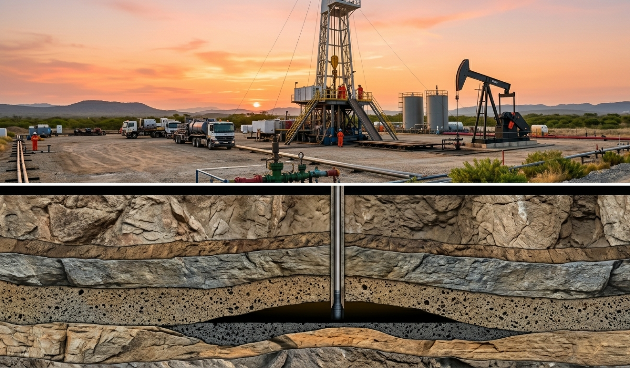 imagen Formación profesional en actividad petrolera: hidrocarburos, exploración y gestión ambiental