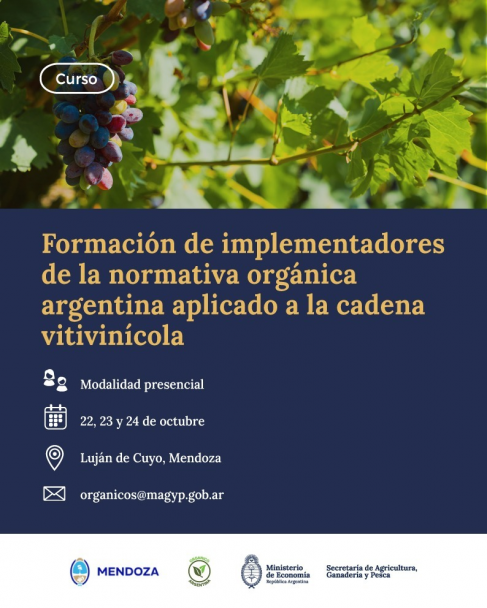 imagen Curso de Formación de Implementadores de la Normativa Orgánica Argentina