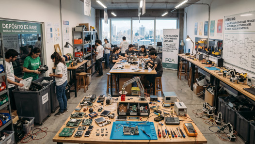 imagen Hackathón de Minería Urbana: una propuesta para pensar los recursos del futuro