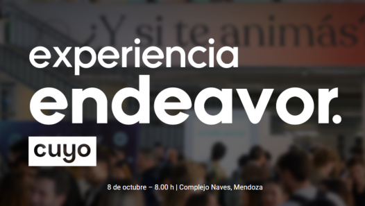 imagen Convocatoria para estudiantes: Experiencia  Endeavor Cuyo 2026