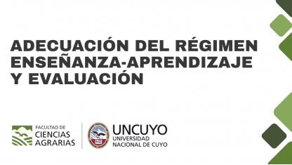 imagen Adecuación del Régimen Enseñanza-Aprendizaje y Evaluación