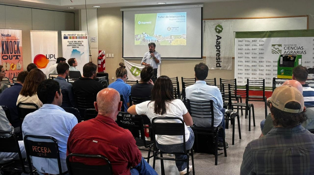 imagen Con el apoyo de Ciencias Agrarias, Aapresid impulsa sus modelos productivos en Mendoza