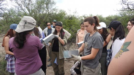 imagen Estudiantes de Ciencias Agrarias visitaron las lagunas Guanacache, Desaguadero y Bebedero