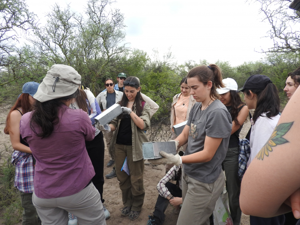 imagen Estudiantes de Ciencias Agrarias visitaron las lagunas Guanacache, Desaguadero y Bebedero