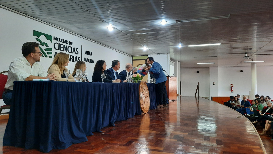 imagen Se realizó el Acto de Colación de Posgrado 2024 en la Facultad de Ciencias Agrarias 