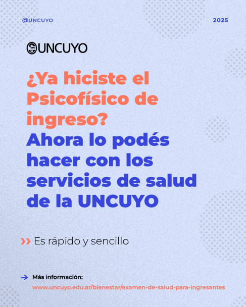 imagen Se reabren los turnos para realizar el Psicofísico