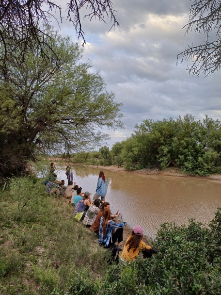 imagen Estudiantes de Ciencias Agrarias visitaron las lagunas Guanacache, Desaguadero y Bebedero