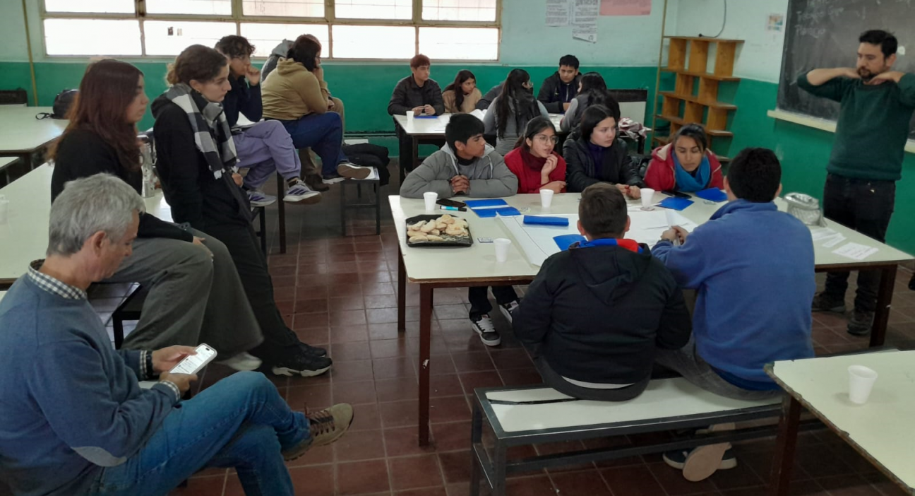 imagen Comenzaron las actividades del Centro de Prácticas de Extensión en la Escuela Técnica de Gustavo André