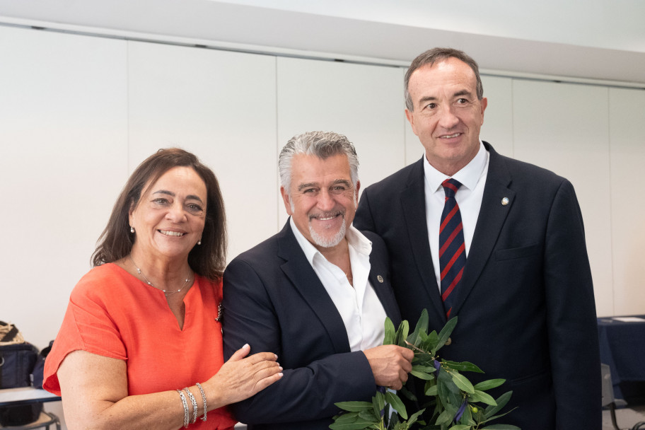 imagen Roberto Cipresso recibió el Doctorado Honoris Causa en la Facultad de Ciencias Agrarias