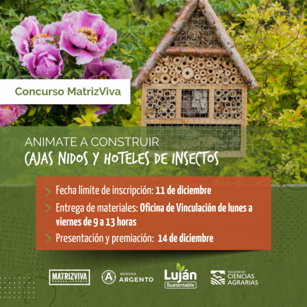 imagen Concurso de elaboración de cajas, nidos y hoteles de insectos