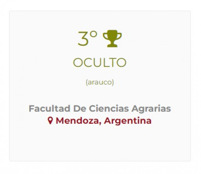 imagen El AOVE de Ciencias Agrarias sigue haciendo historia y fue multipremiado por el evento olivícola más importante de Sudamérica