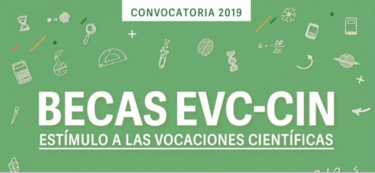 imagen Entregarán Becas de Estímulo a las Vocaciones Científicas 2019-CIN