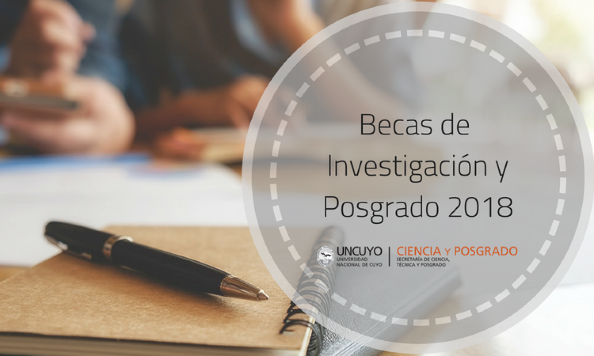 imagen Se prorrogan las inscripciones a las becas de investigación y posgrado 2018