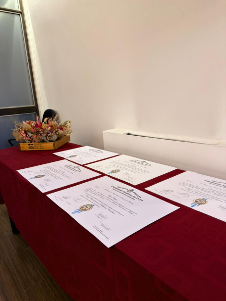 imagen Ciencias Agrarias realizó el primer acto de jura de doble titulación junto a la Universidad de Udine