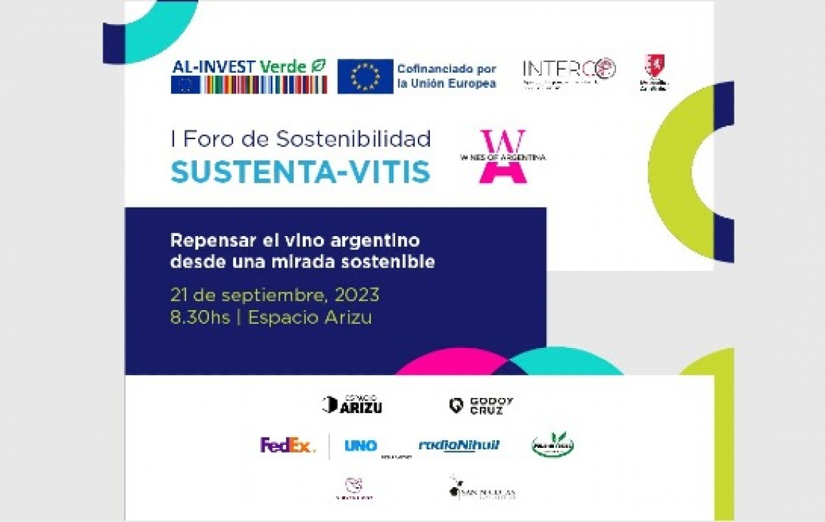 imagen Sustenta-Vitis: 1° Foro de Sostenibilidad para repensar el Vino Argentino desde una mirada sostenible