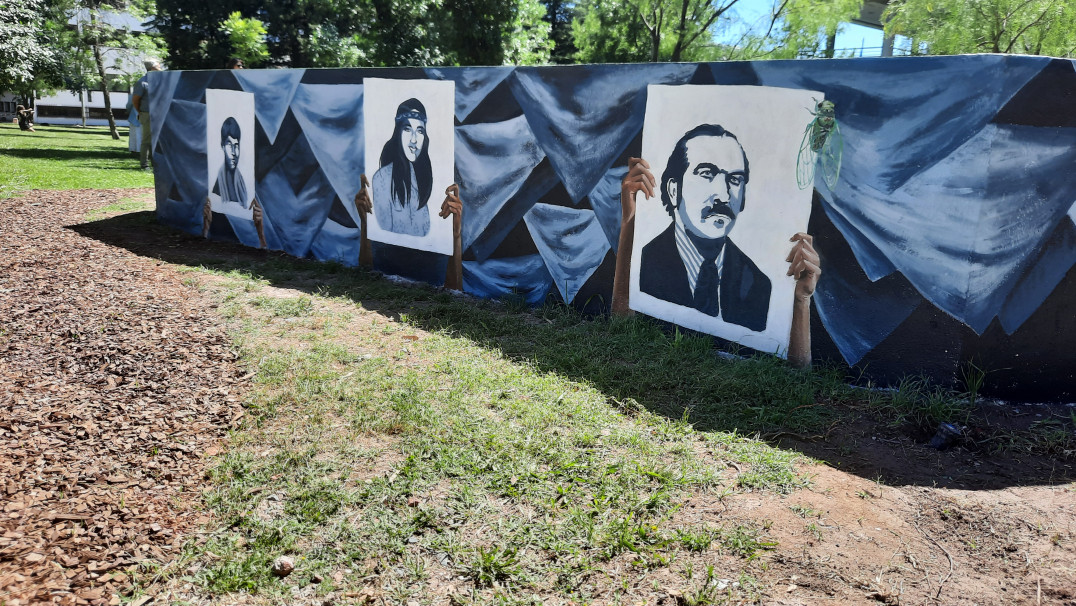 imagen Se realizó la inauguración de la Plaza-Jardín en el Espacio de Derechos Humanos por la Memoria, Verdad y Justicia de la Facultad de Ciencias Agrarias