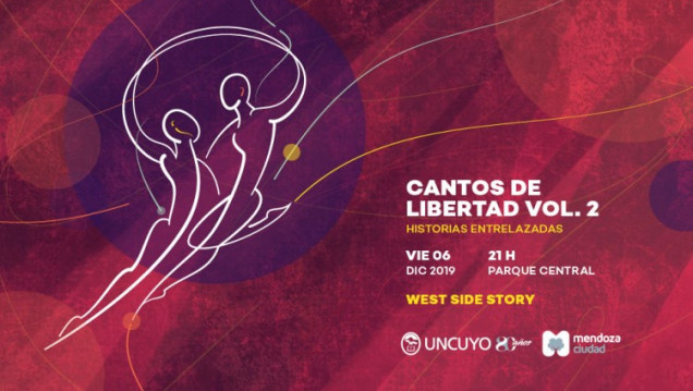 imagen Presentan «Cantos de Libertad Vol. 2», el espectáculo musical de la UNCUYO en el Parque Central