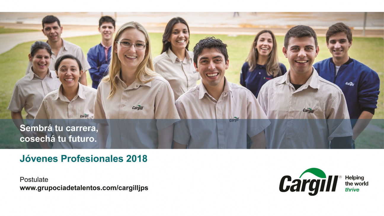 imagen Incorporan estudiantes para el programa de jóvenes profesionales de Cargill