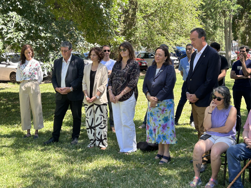 imagen Se realizó la inauguración de la Plaza-Jardín en el Espacio de Derechos Humanos por la Memoria, Verdad y Justicia de la Facultad de Ciencias Agrarias