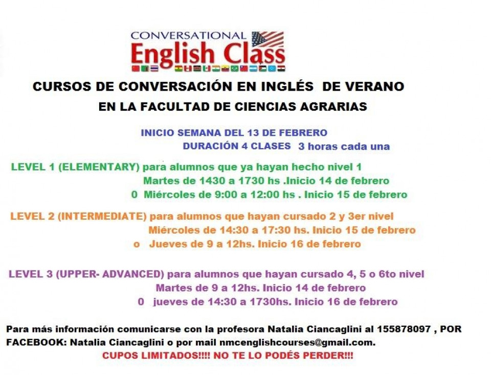 imagen Cursos de Conversación en Inglés de Verano