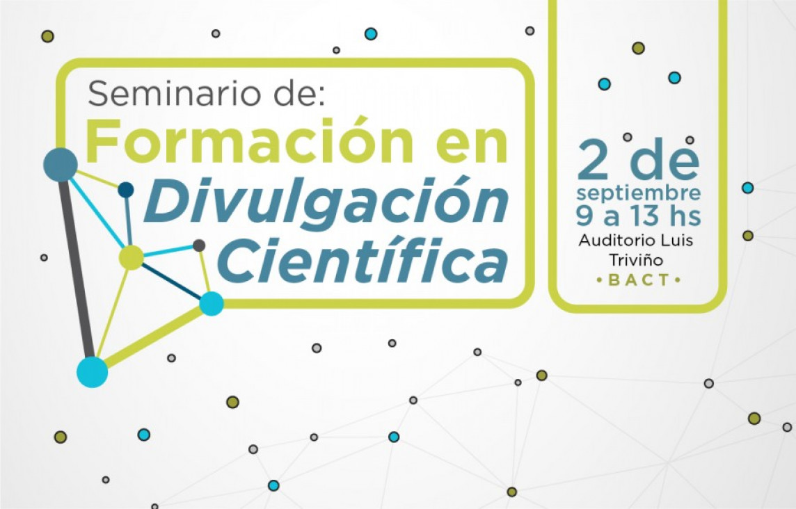 imagen Realizan seminario sobre formación en Divulgación Científica