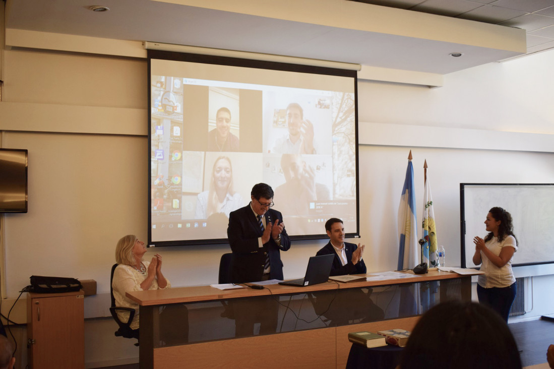 imagen Se realizó la primera jura virtual en la Facultad de Ciencias Agrarias